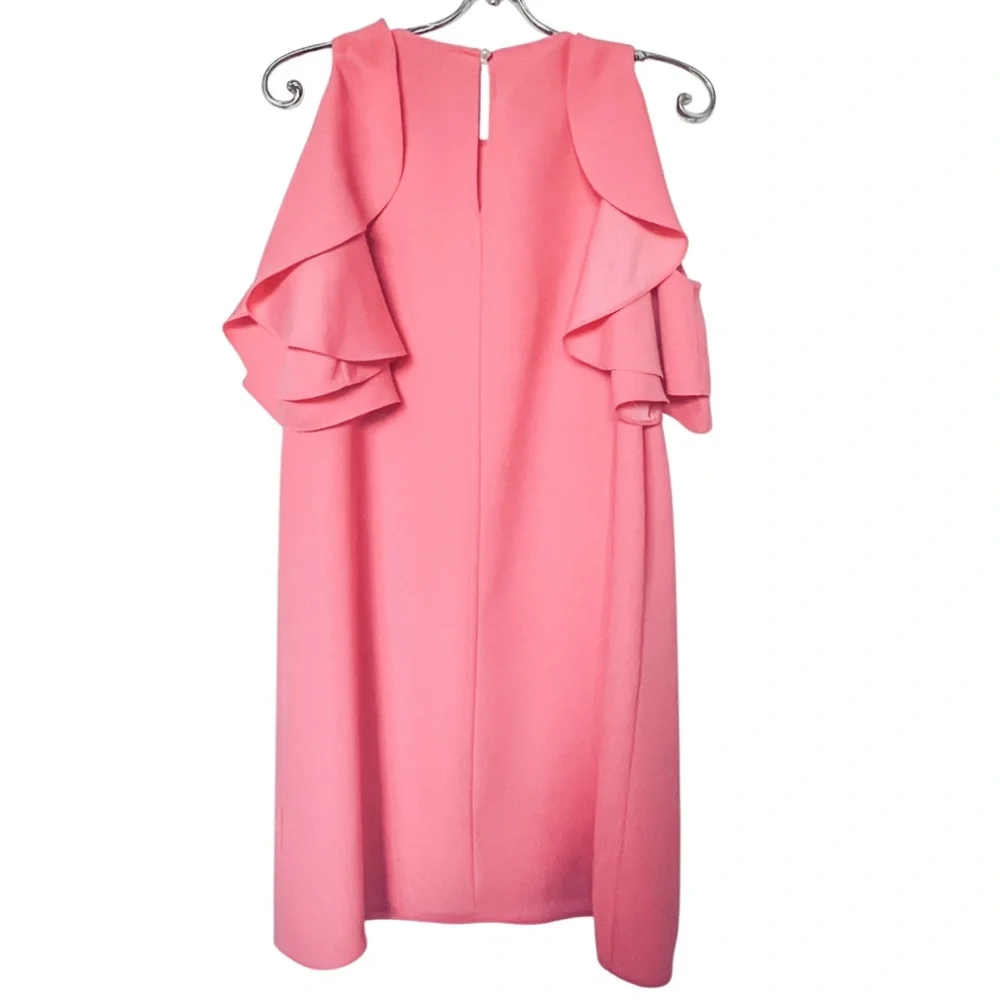 Kate Spade New York Cold Shoulder Crepe Dress Size M